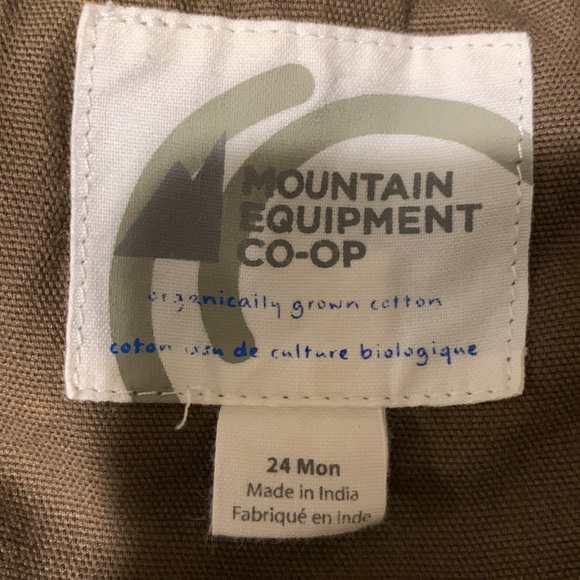 Mountain Equipment Co-op: Toddler boy overalls. Size 24 months - Picture 4 of 4
